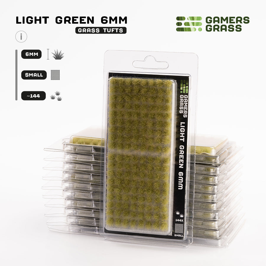 GamersGrass: Small - Light Green (6mm)