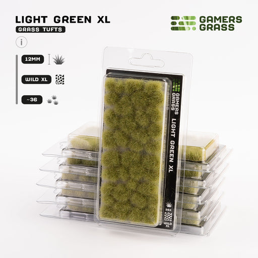 GamersGrass: Wild XL - Light Green (12mm)