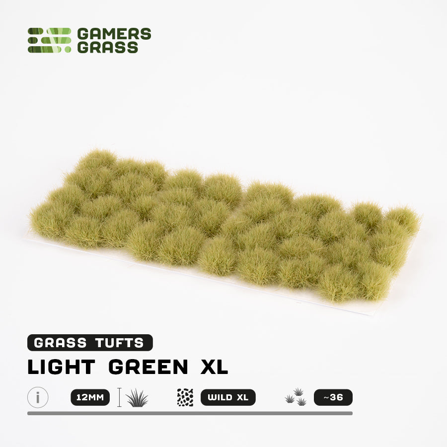 GamersGrass: Wild XL - Light Green (12mm)