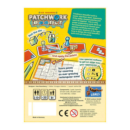 Patchwork Doodle back
