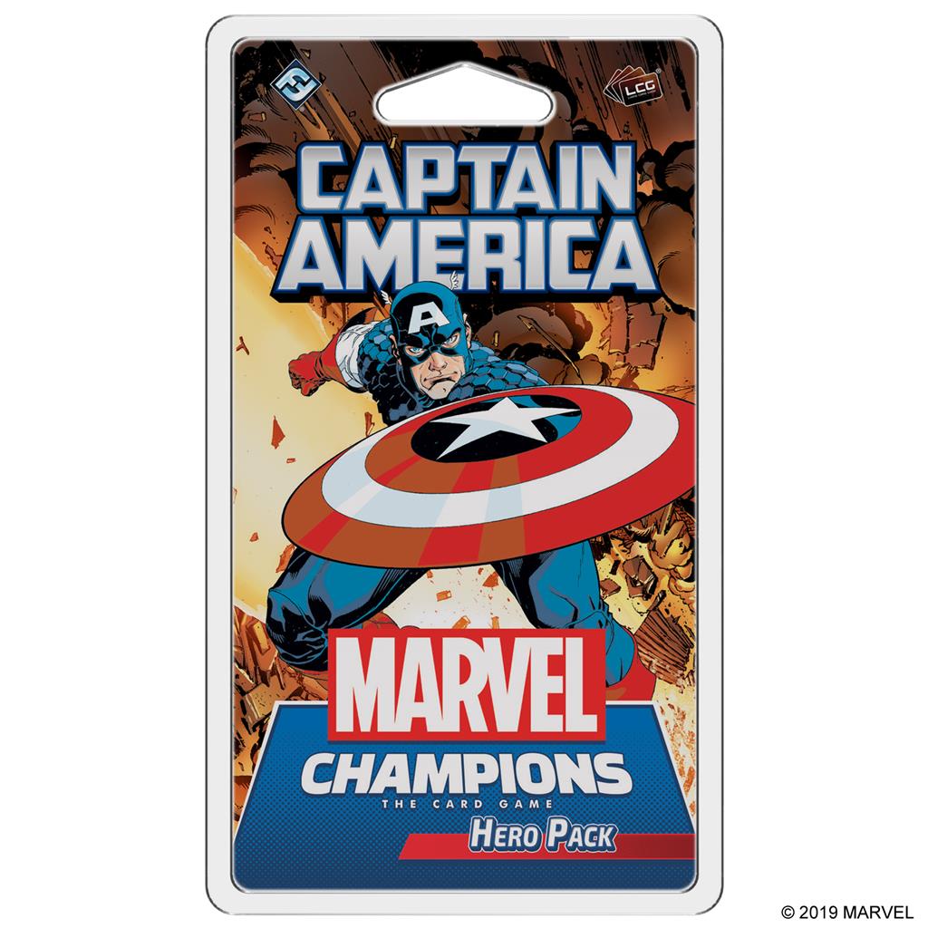 Marvel Champions: The Card Game - Captain America  Hero Pack