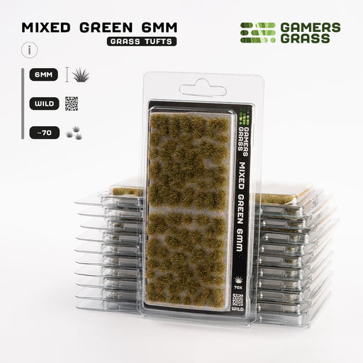 GamersGrass: Wild - Mixed Green (6mm)