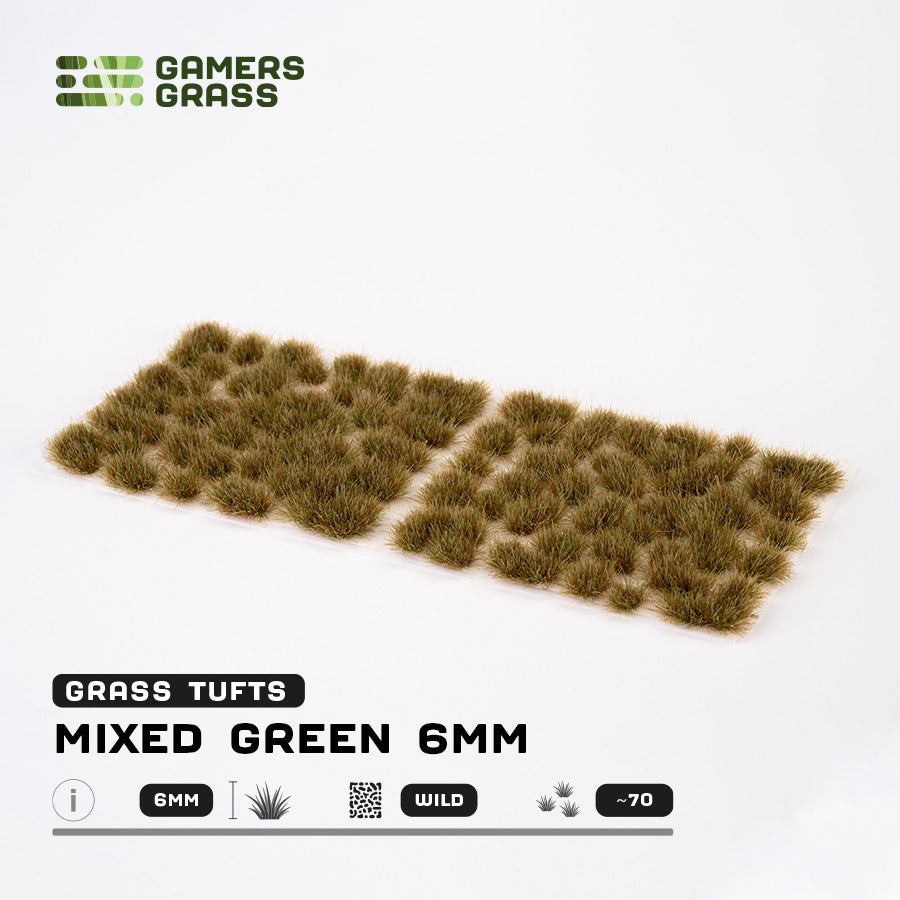 GamersGrass: Wild - Mixed Green (6mm)