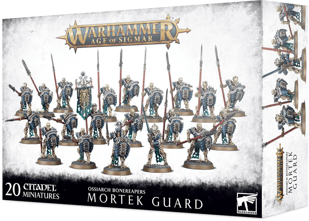 Warhammer Age of Sigmar: Ossiarch Bonereapers - Mortek Guard