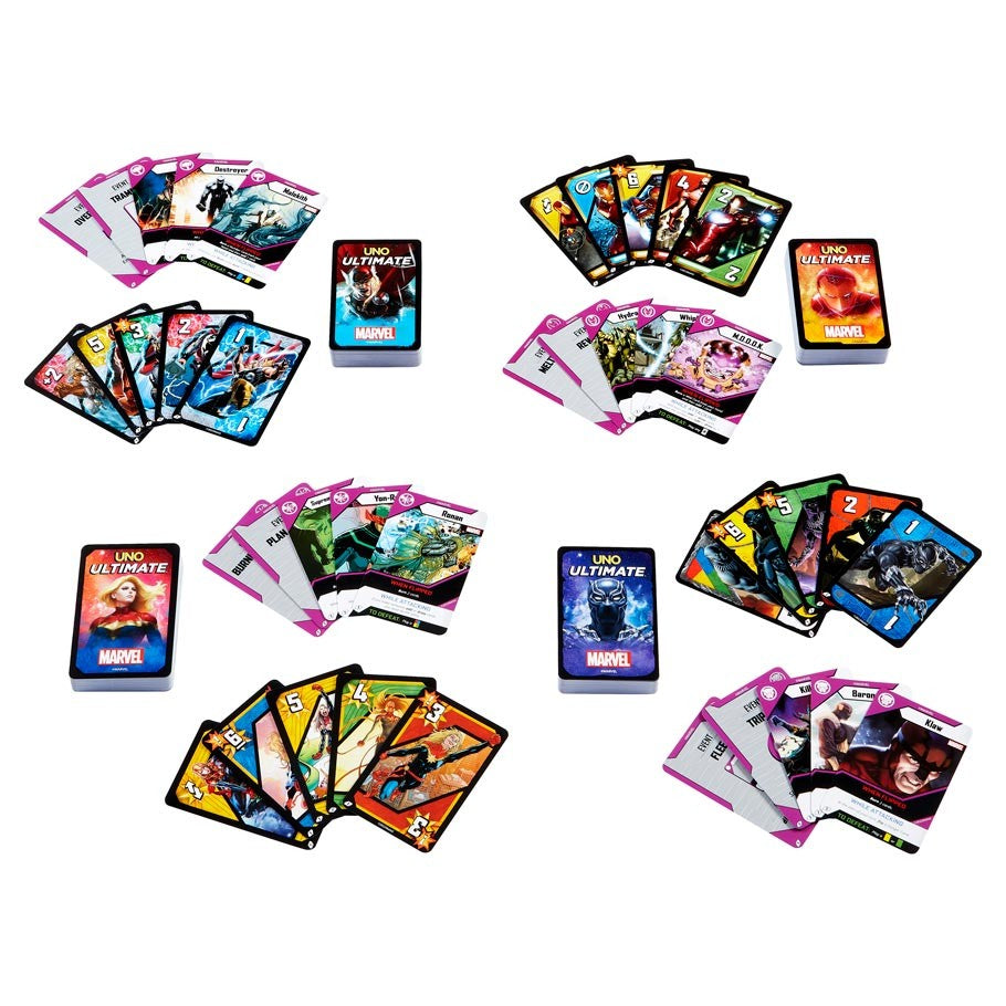 Uno Ultimate Marvel game content