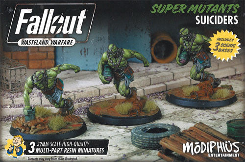 Fallout Wasteland Warfare: Super Mutants Suiciders