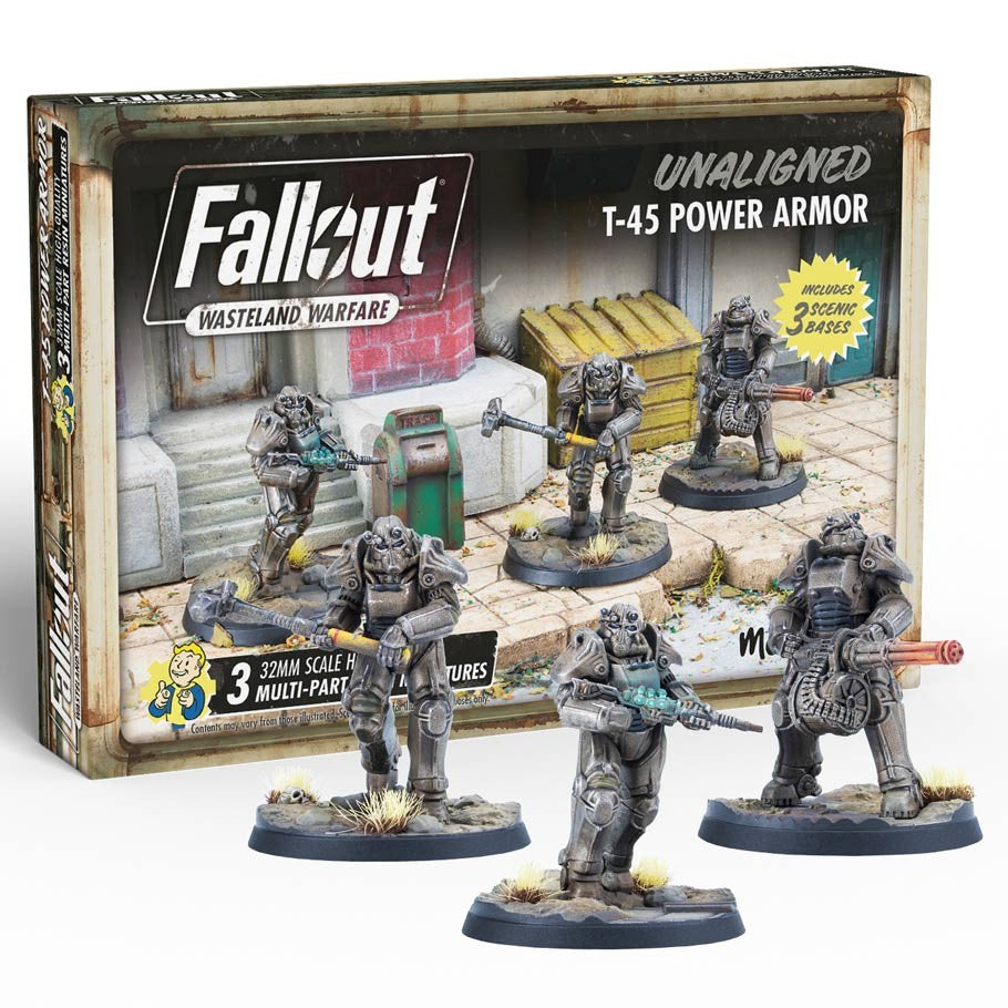 Fallout Wasteland Warfare: T-45 Power Armour