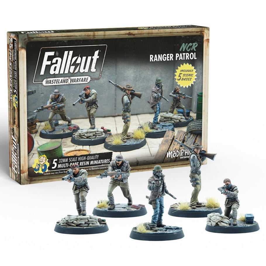 Fallout Wasteland Warfare: NCR Ranger Patrol