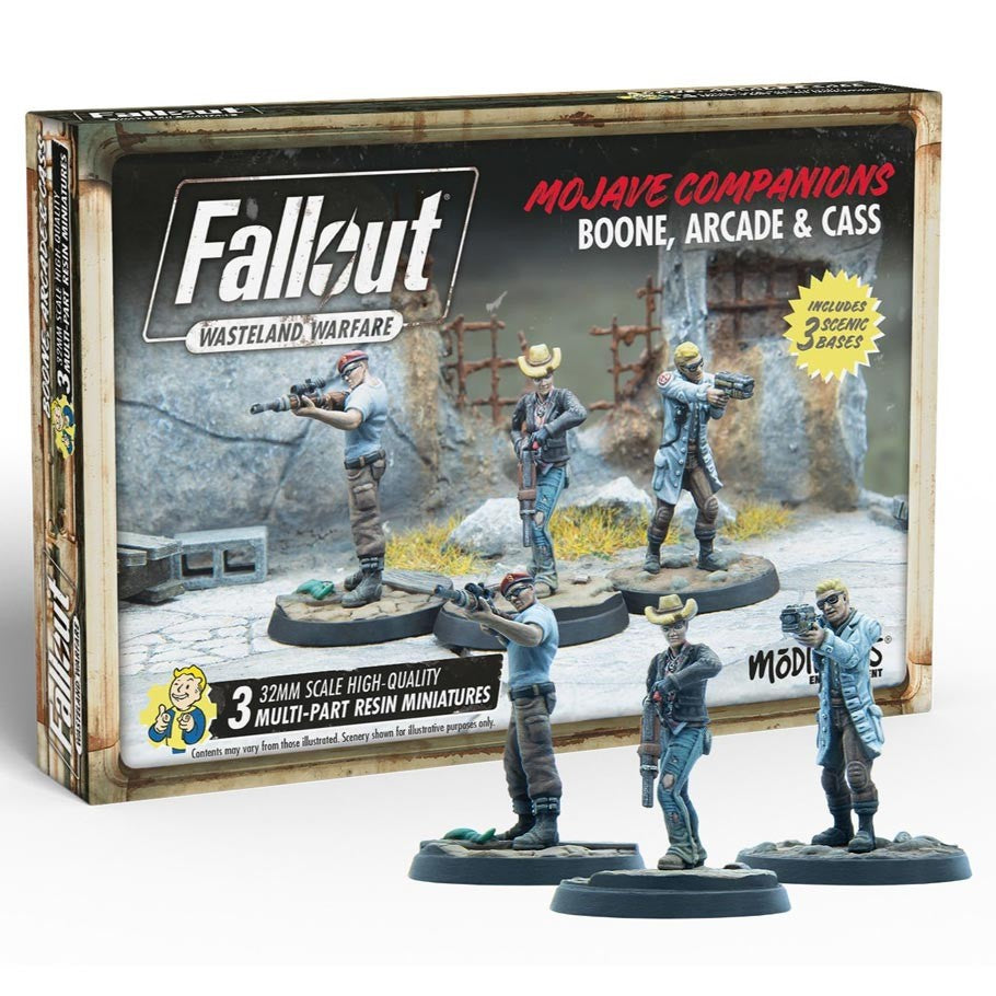 Fallout Wasteland Warfare: Mojave Companions - Boone Arcade & Cass