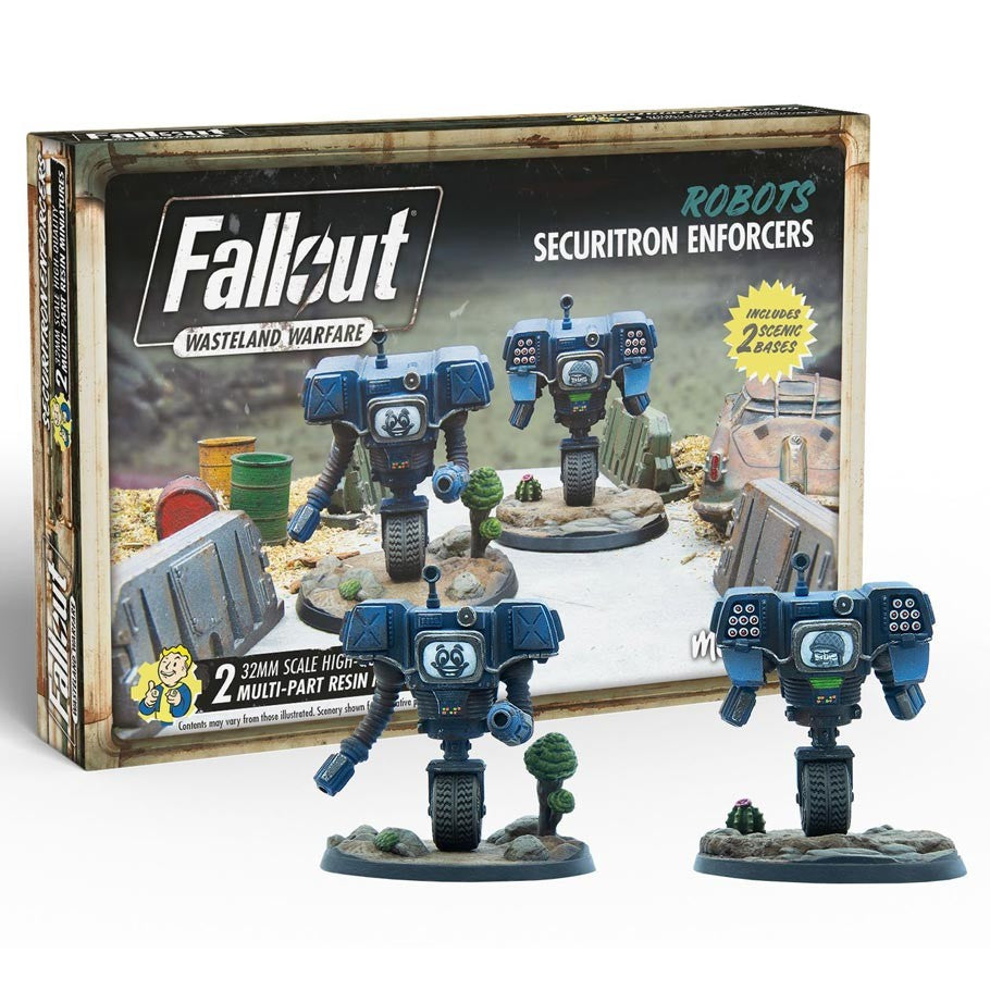 Fallout Wasteland Warfare: Robots - Securitron Enforcers
