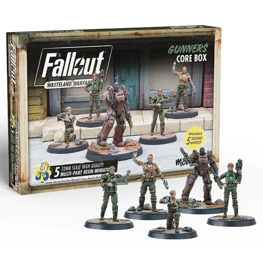 Over the Brick – Fallout Wasteland Warfare: Gunners - Core Box