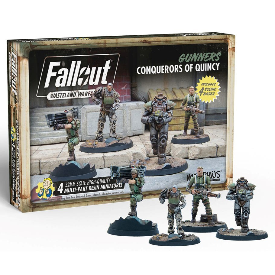 Fallout Wasteland Warfare: Gunners - Conquerors Quincy