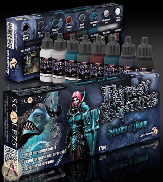 ScaleColor Fantasy & Games - Shades Of Doom Paint Set SSE-019
