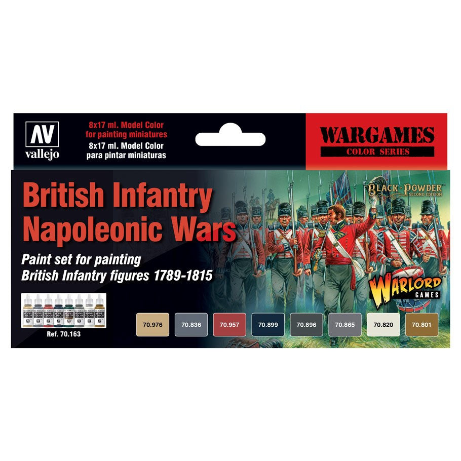 Vallejo Model Color Wargames - British Infantry Napoleonic Wars