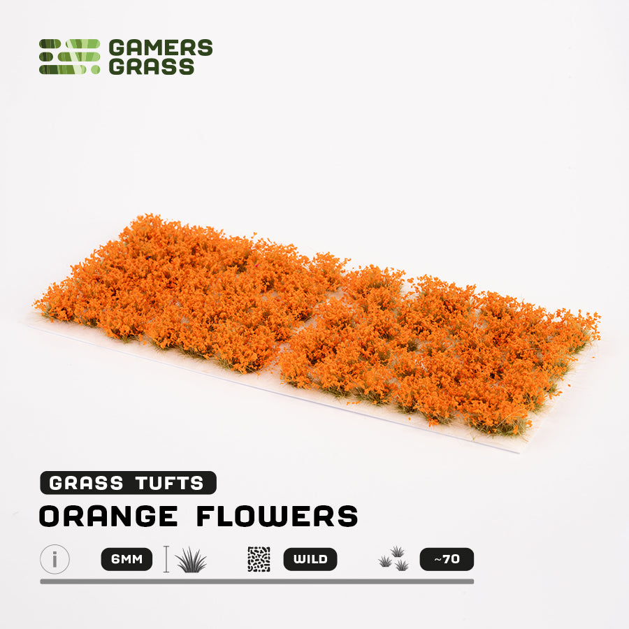 GamersGrass: Flowers and Shrubs - Orange Flowers