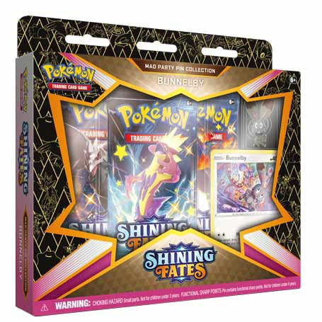 Pokémon: Shining Fates - Mad Party Pin Coll