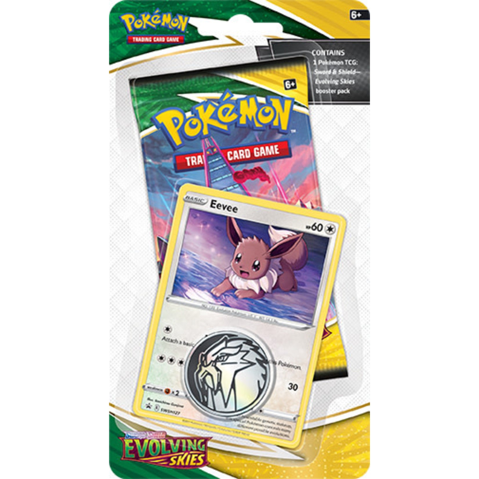 Over the Brick Pokmon Sword & Shield: Evolving Skies - Checklane Blister Over the Brick Pokmon Sword & Shield: Evolving Skies - Checklane Blister