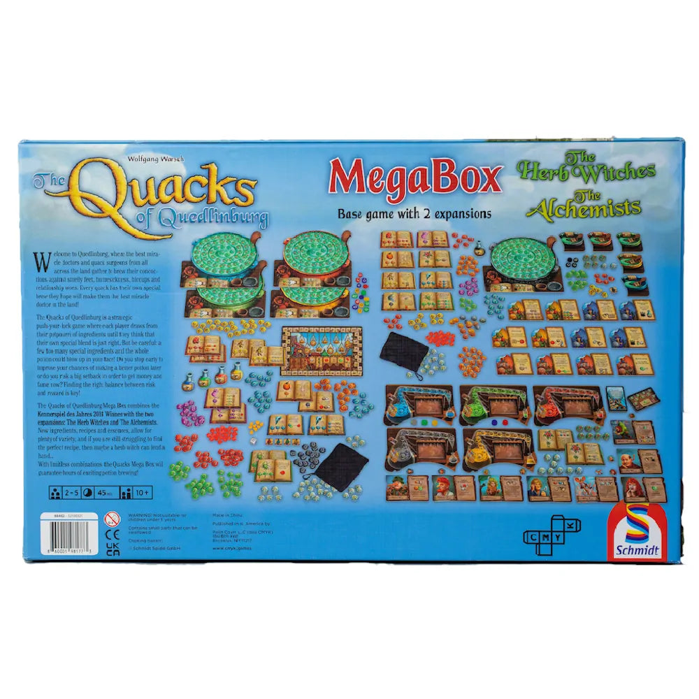 The Quacks of Quedlinburg: Mega Box back