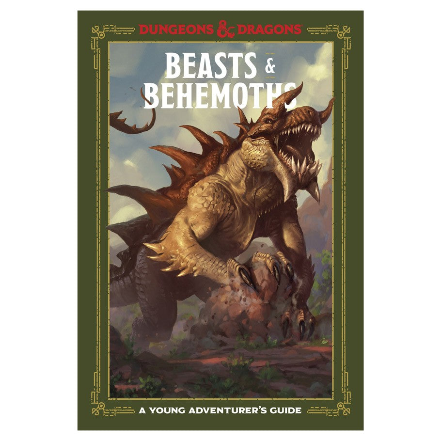 Dungeons & Dragons Young Adventurer's Guide: Beasts & Behemoths (Hard Cover)