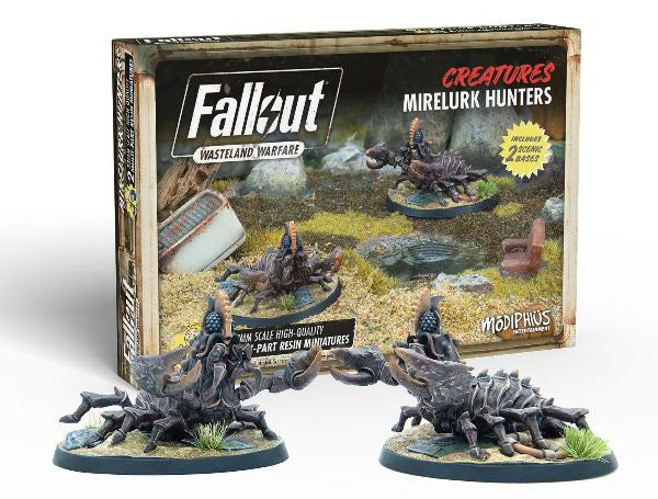 Fallout Wasteland Warfare: Mirelurk Hunters