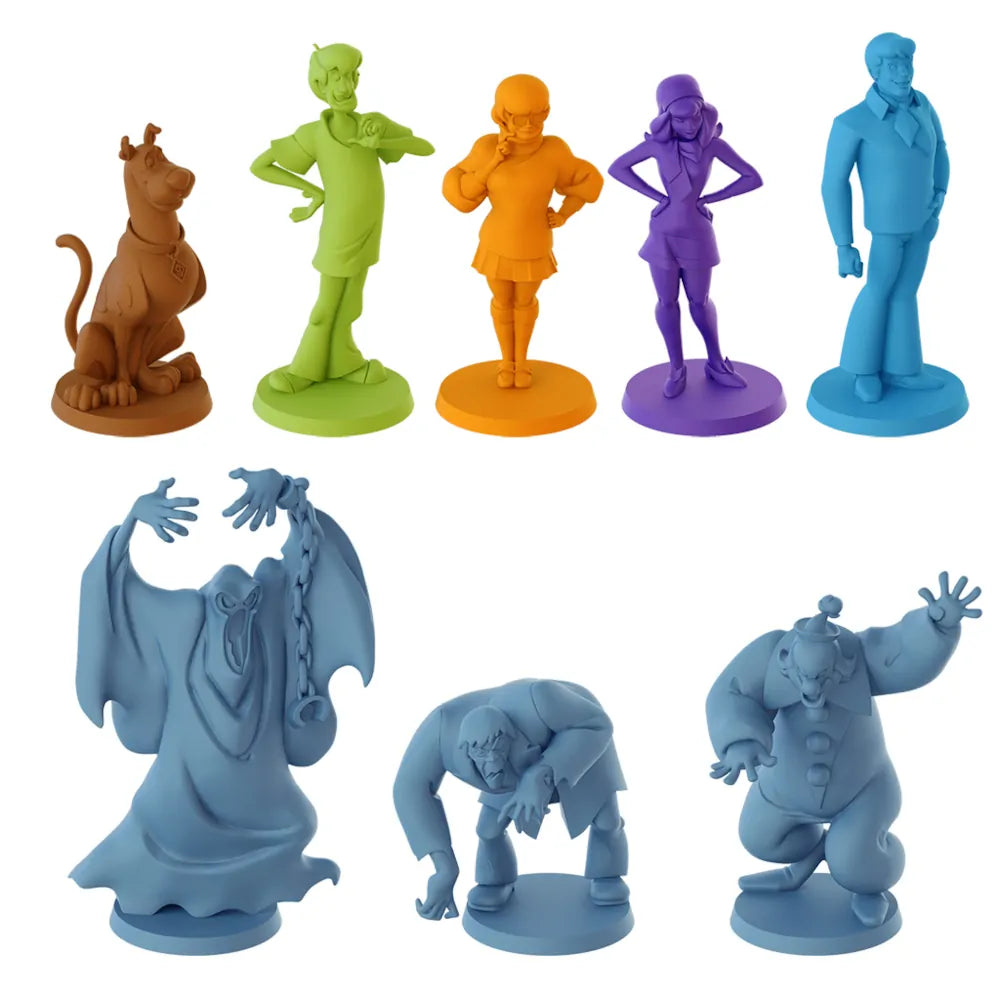 Scooby-Doo: The Board Game figures