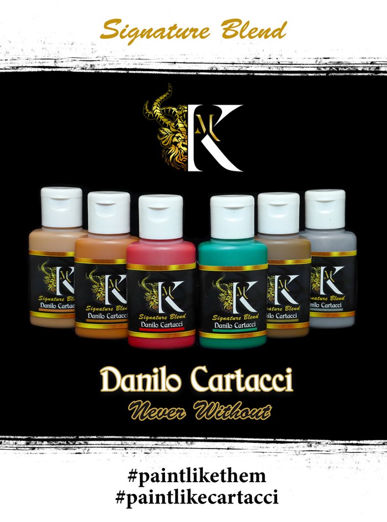 Kimera Kolors - Signature Blend Set - Never Without by Danilo Cartacci