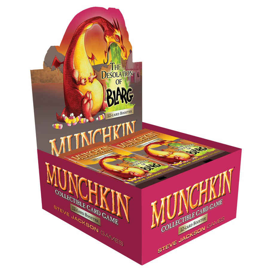 Munchkin Collectible Card Game: Desolation of Blarg 1 Booster