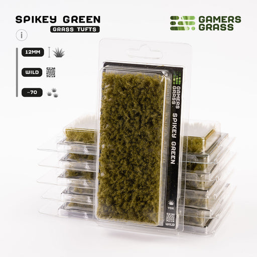 GamersGrass: Spikey- Green (12mm)