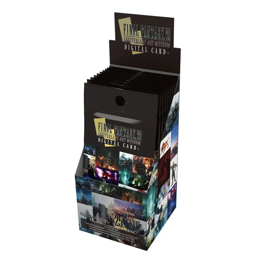 Final Fantasy: Final Fantasy VII Anniversary Art Museum Digital Card Plus Display