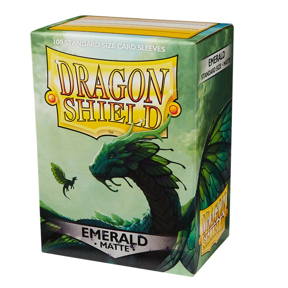 Dragon Shield: Matte Sleeves - Emerald (100ct)
