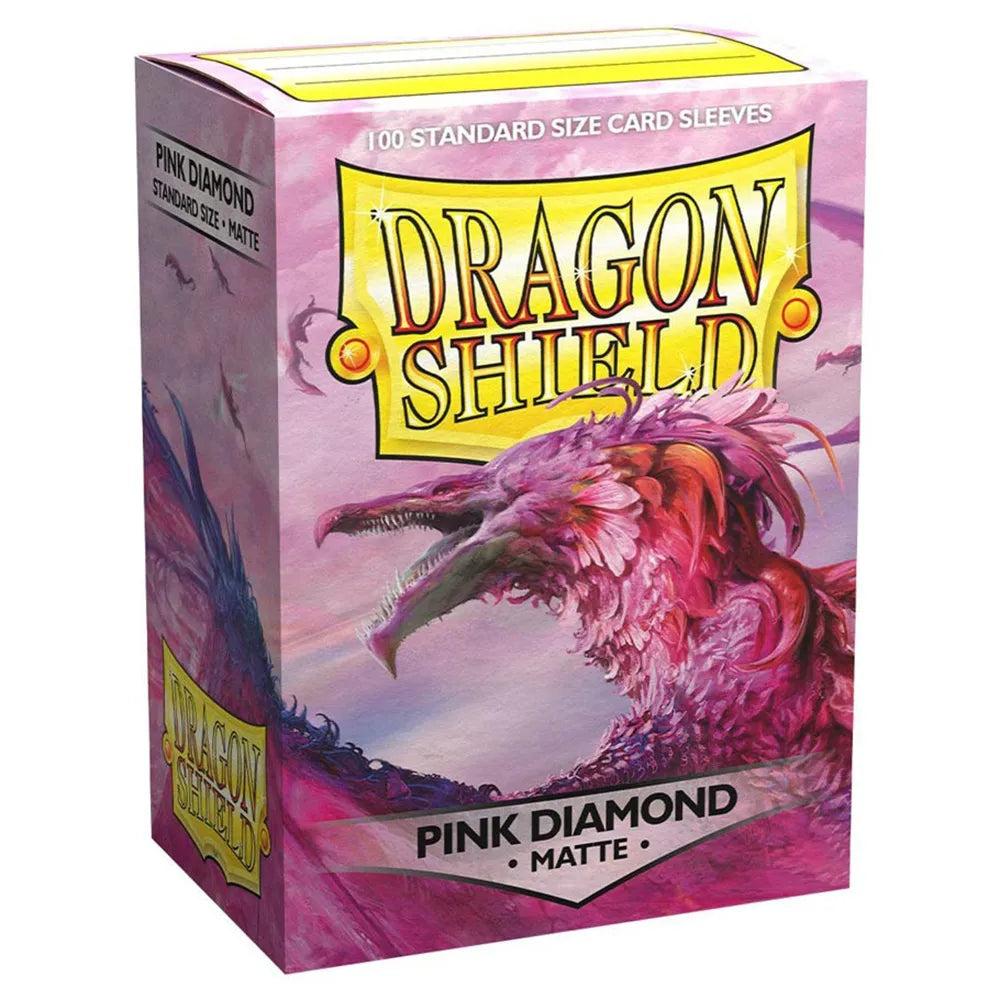 Dragon Shield: Matte Sleeves - Pink Diamond (100ct)