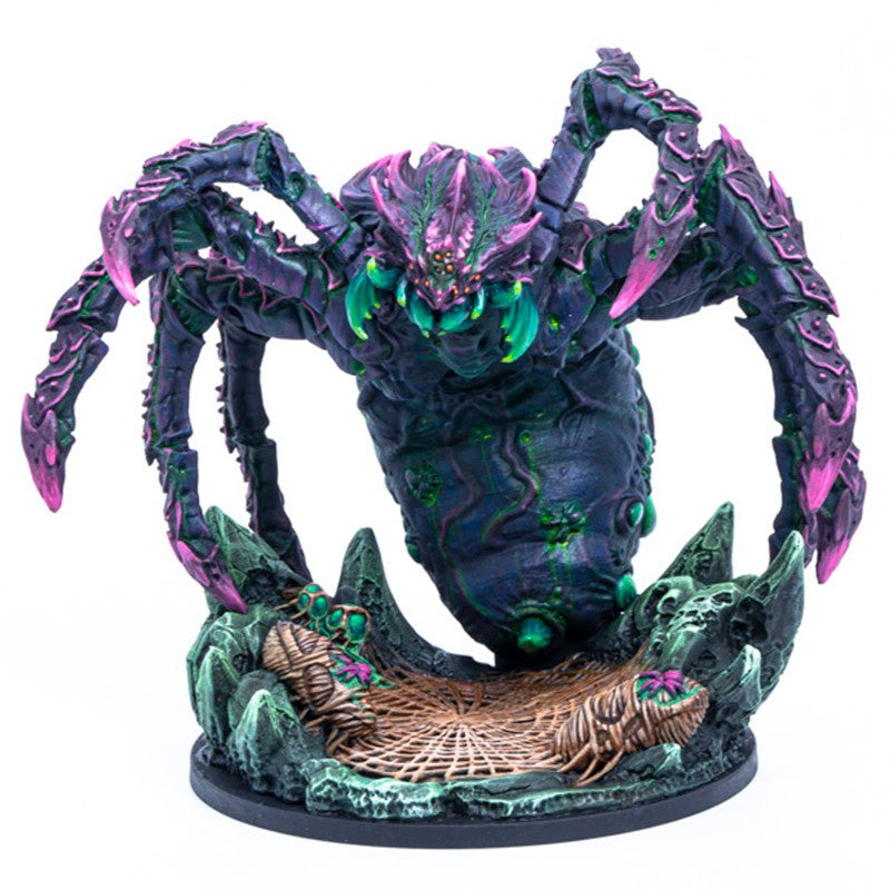 Epic Encounters: Web of the Spider Tyrant painted example