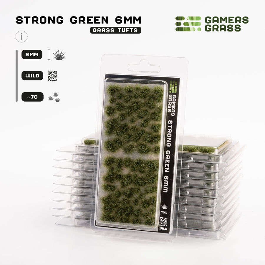 GamersGrass: Wild - Strong Green (6mm)