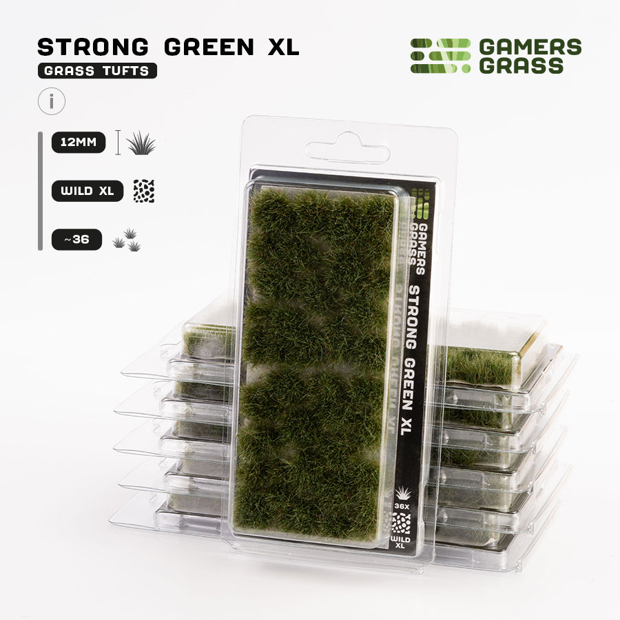 GamersGrass: Wild XL - Strong Green (12mm)