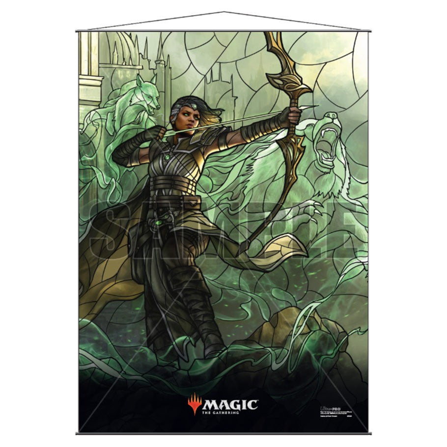 Wall Scroll: Magic the Gathering - Stained Glass, Vivien