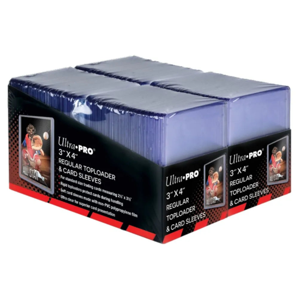 trading card hard sleeve Over the Brick – Ultra Pro: Combo Pack 3x4 Sleeves and Clear Sleeves (200) free and archival quality PSA 10 Luigi Pikachu BLB Color:Desert Red