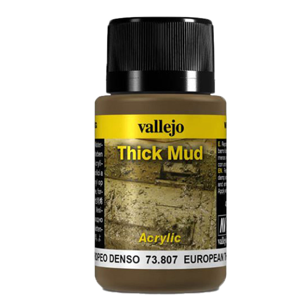 Vallejo Weathering Effects - European Thick Mud (40ml)