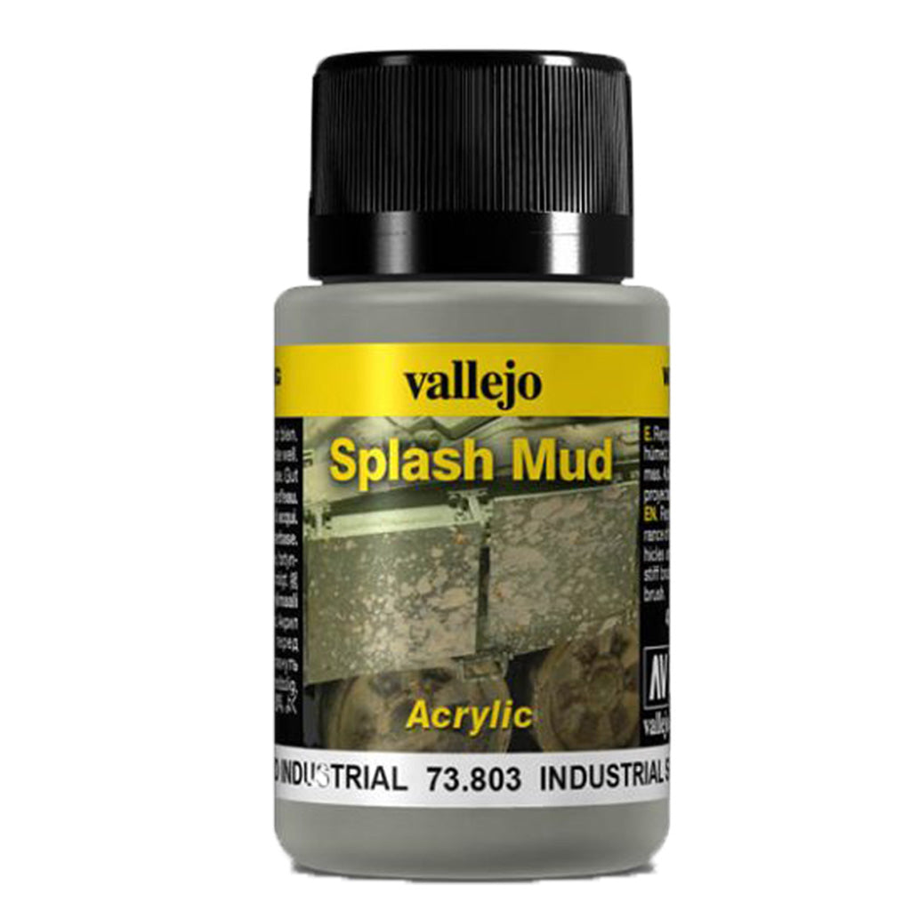 Vallejo Weathering Effects - Industrial Splash Mud (40ml)