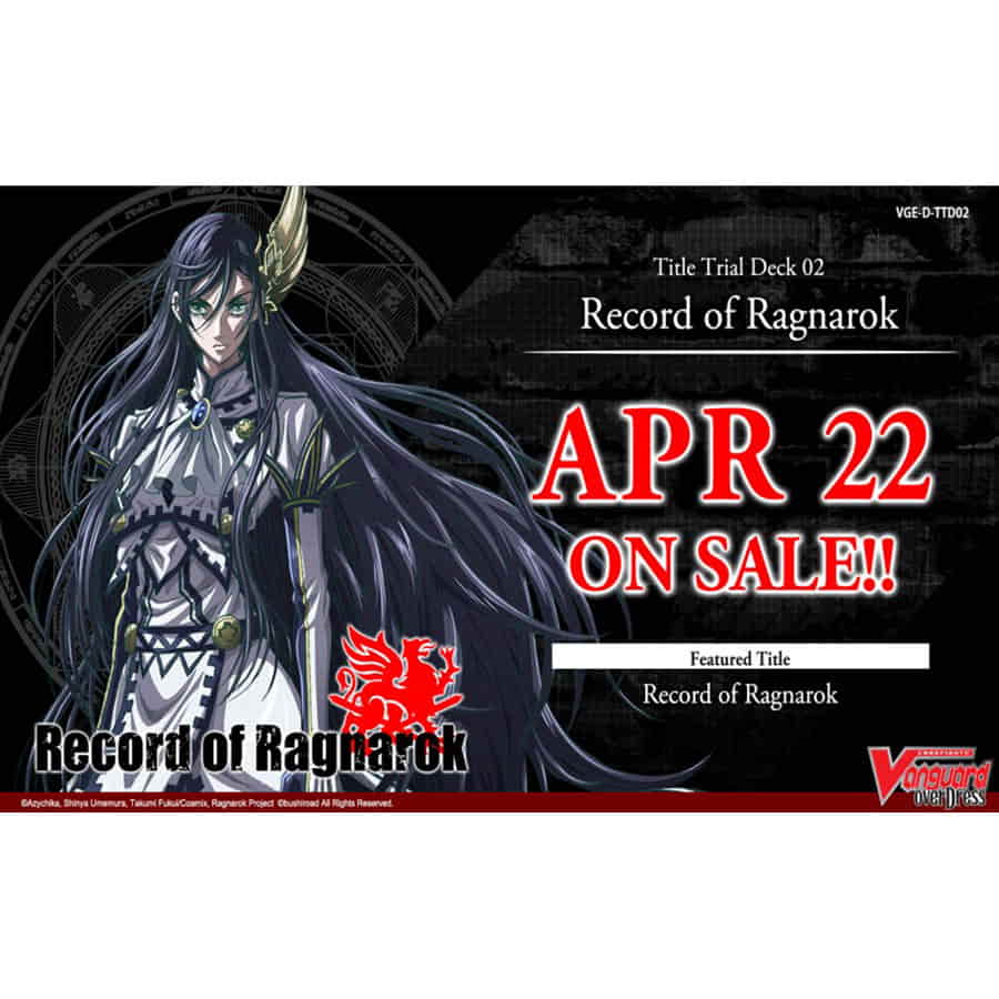 Cardfight!! Vanguard: overDress - Record of Ragnarok Title Trial Deck 02