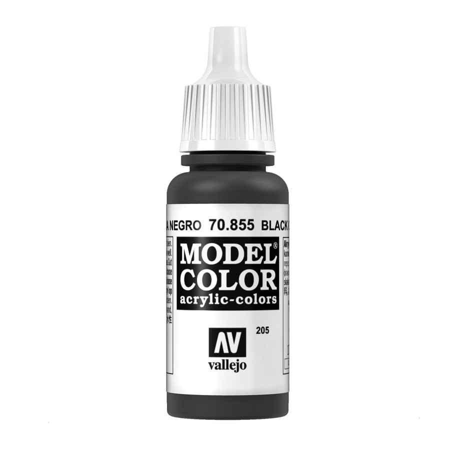 Vallejo  Model Color - Black Glaze