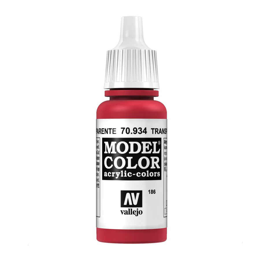 Vallejo Model Color - Transparent Red
