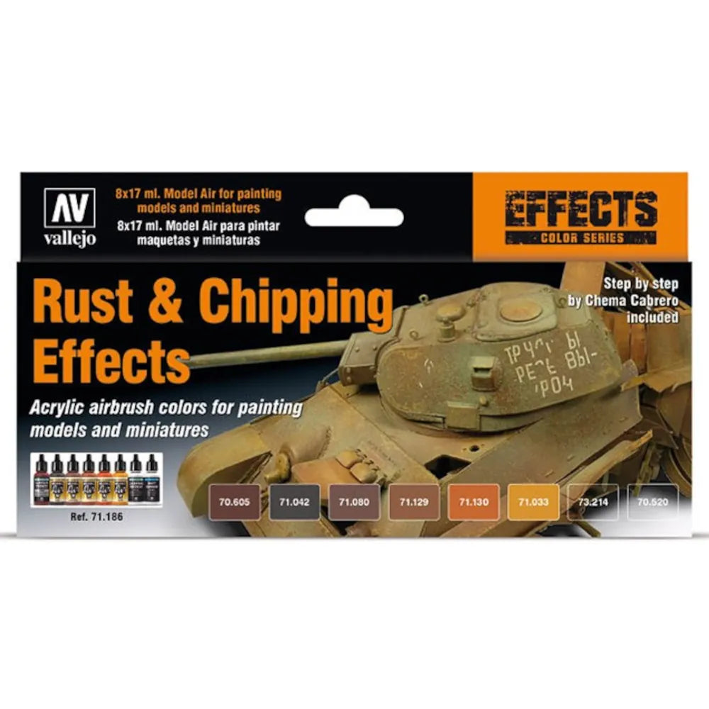 Vallejo - Effects: Rust & Chipping Effects (8)