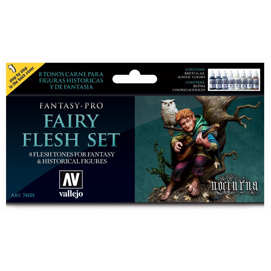 Vallejo Model Fantasy Pro - Fairy Flesh Set