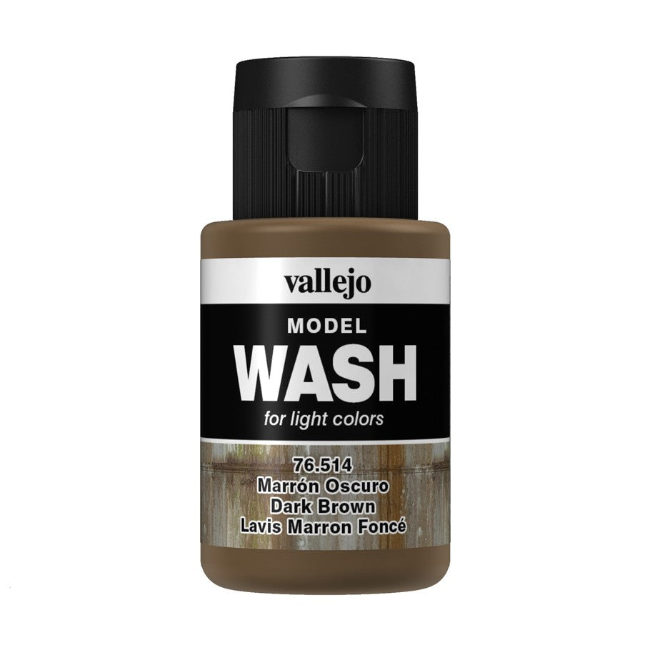 Vallejo Wash - Dark Brown (35 ml)