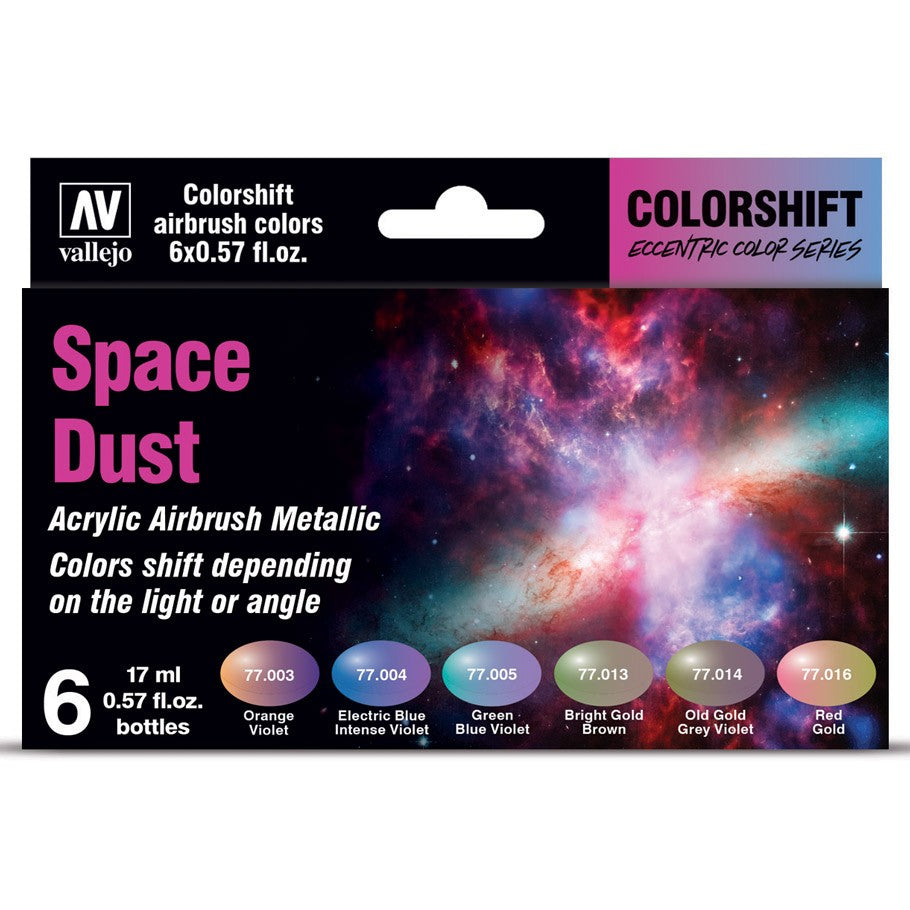 Vallejo Eccentric Color: Colorshift Set - Space Dust