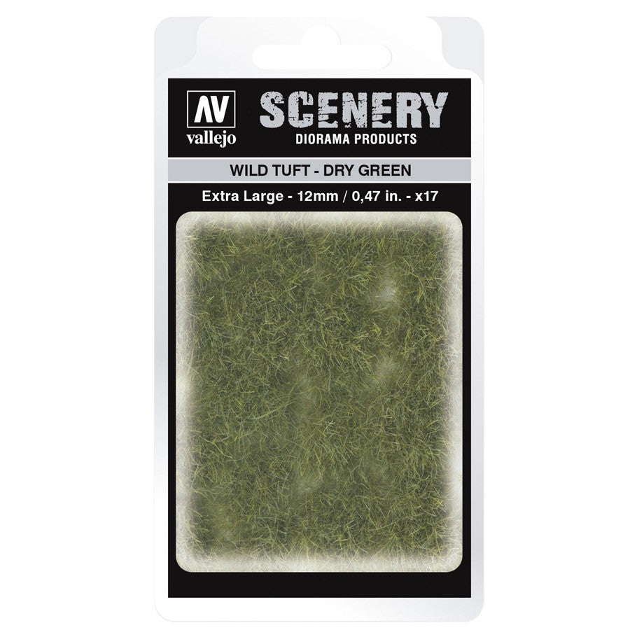 Wild Tuft Dry Green, Extra Large