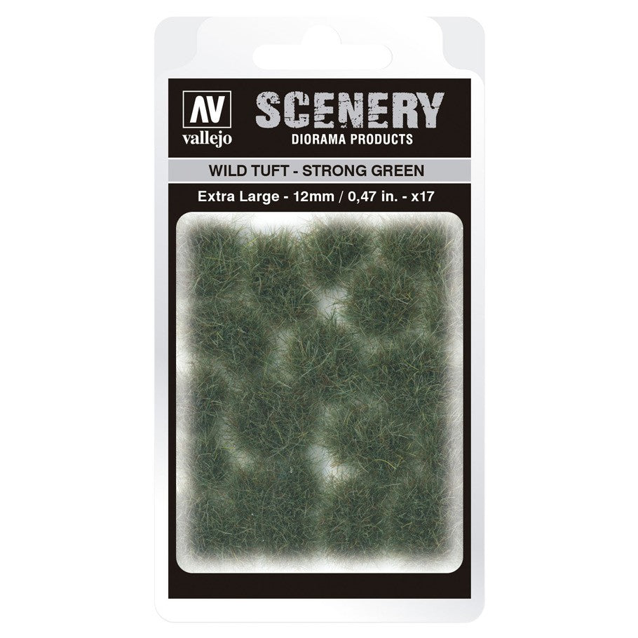 Vallejo Wild Tuft Strong Green, Extra Large
