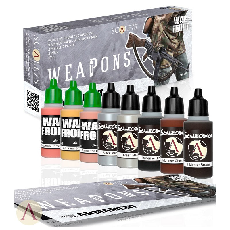 ScaleColor Warfront - Weapons Paint Set SSE-067