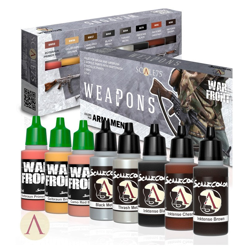 ScaleColor Warfront - Weapons Paint Set SSE-067