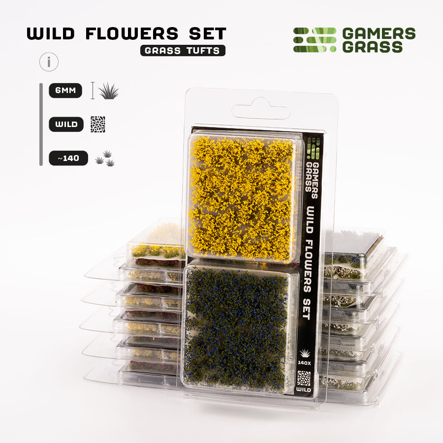 GamersGrass: Tuft Sets - Wild Flowers Set